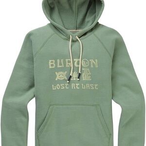 Burton Sage Green Hoodie Medium